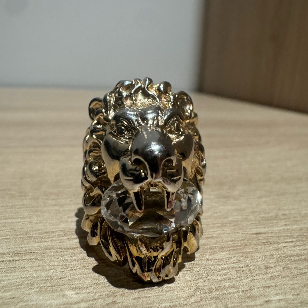 Gucci Gold Accent Ring